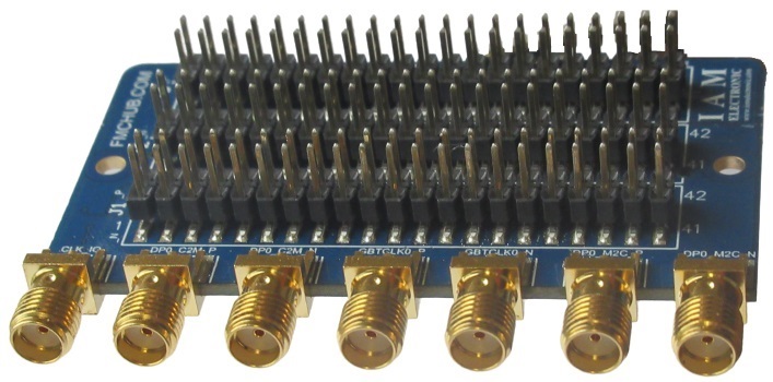 FMC LPC Pinheader Board