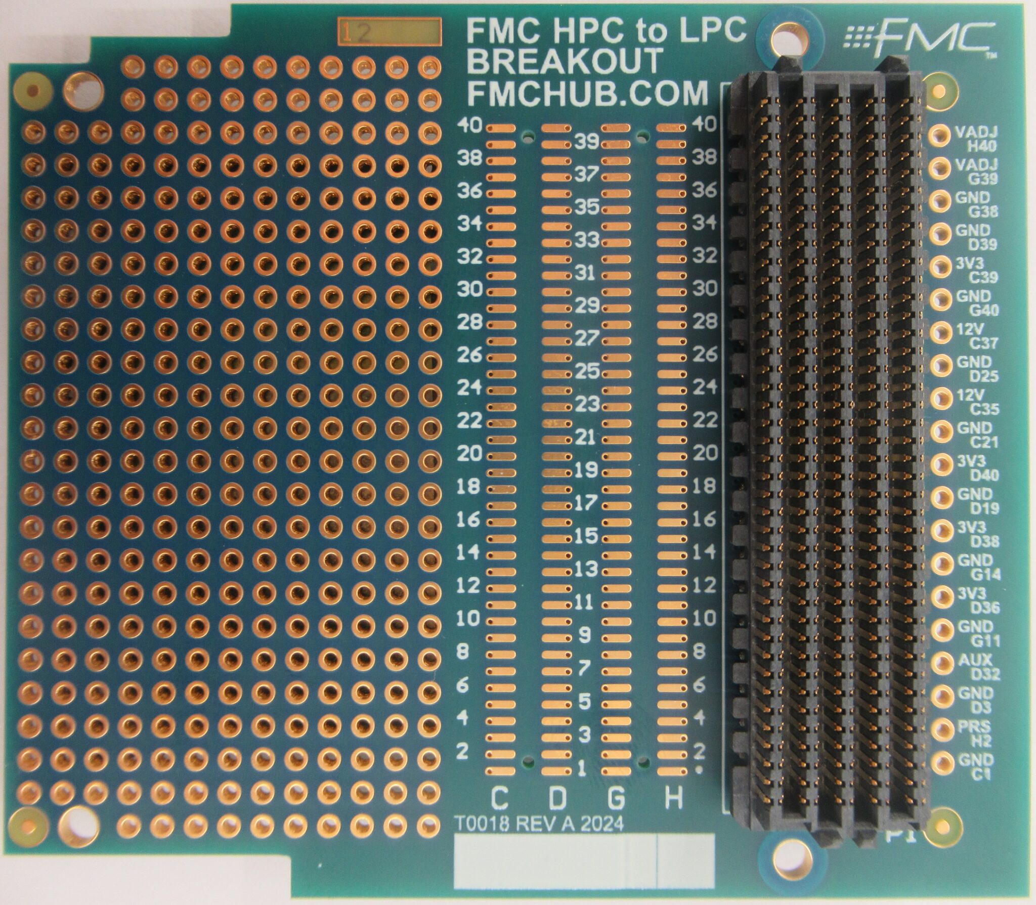 FMC HPC to LPC Breakout Module – FMCHUB.COM